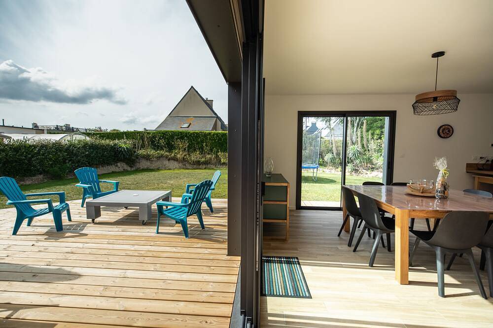 La Cabane du Billou, Maison en Bois à 200 m D'une Plage de Sable fin in Le Dossen, Santec