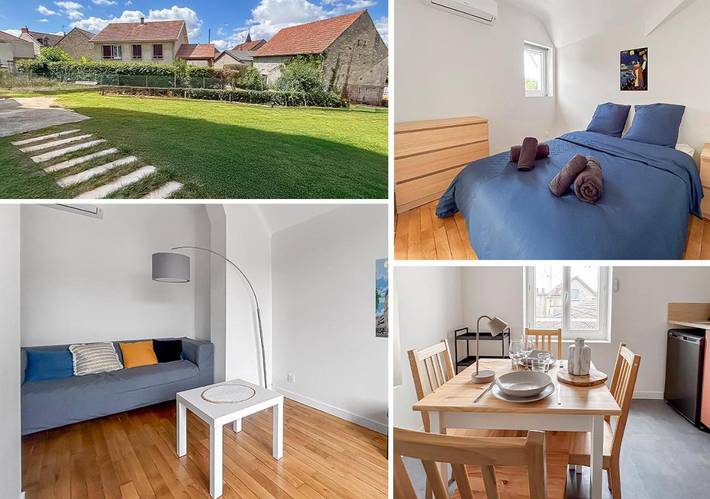 Gîte pour 2 personnes, avec terrasse et jardin, animaux acceptés à Abrest - 3