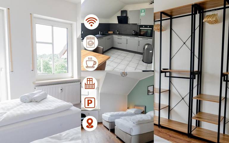 Ferienwohnung für 7 Personen, mit Balkon in Runkel