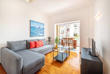 Ferienwohnung für 4 Personen, mit Balkon und Garten in Estoril