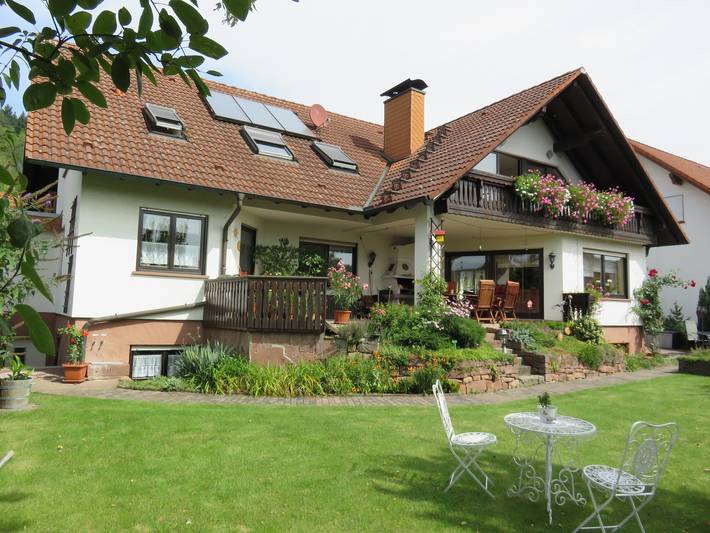Ferienwohnung für 3 Personen, mit Balkon und Balkon/Terrasse im Spessart