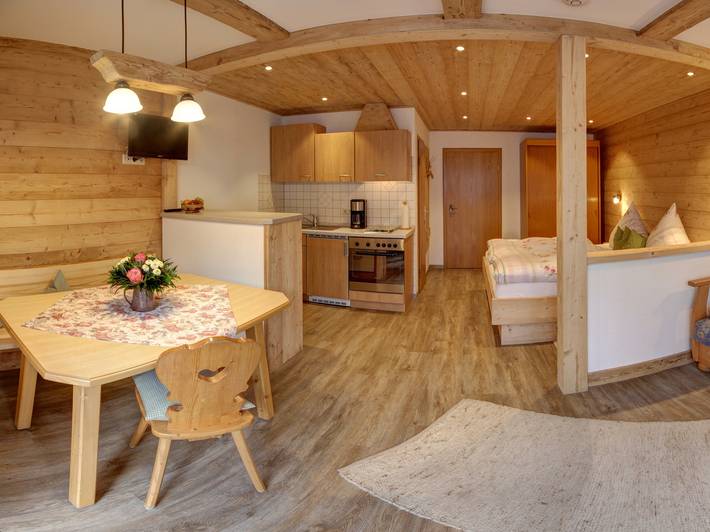 Ferienwohnung für 2 Personen, mit Balkon und Balkon/Terrasse, mit Haustier im Chiemgau - 2