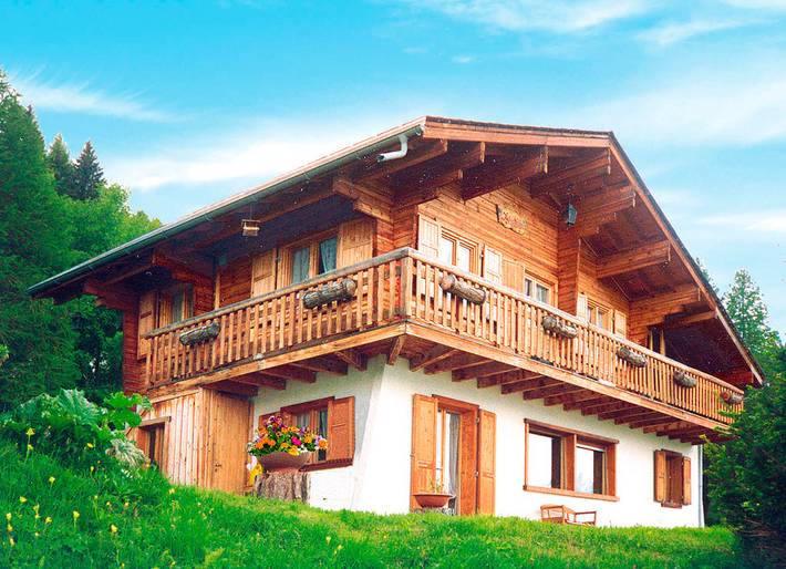 Chalet für 12 Personen, mit Garten und Ausblick sowie Sauna, mit Haustier in Nendaz