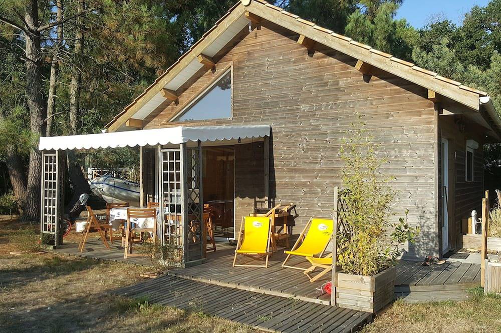 Chalet 5 Personen Garten und Terrasse mit Pergola in Prl in Soulac-sur-Mer, Lesparre-Médoc und Umgebung