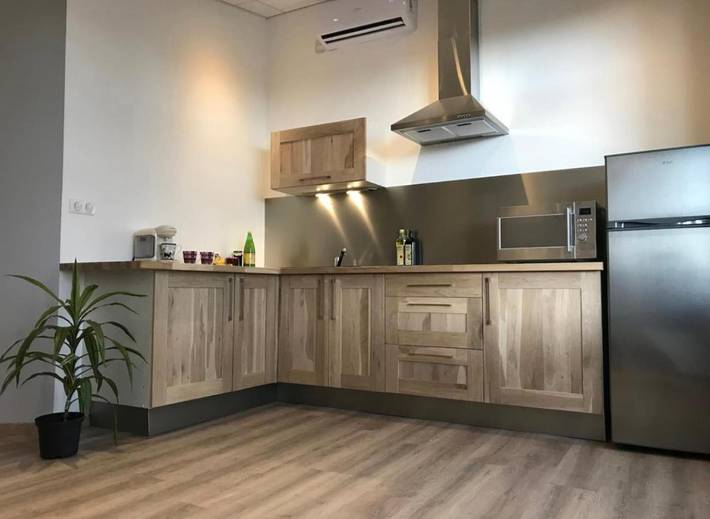 Appartement de vacances pour 2 personnes, avec jardin