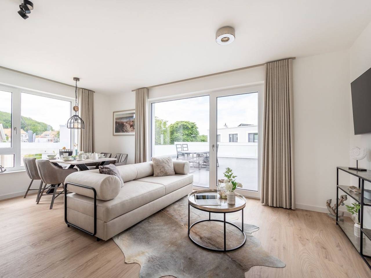 Ganze Ferienwohnung, Villa 2. Heimat - Appartement Penthouse 3 - Revier Albatros - Villa Zweite Heimat | Penthouse No. 3 in Lohme, Nationalpark Jasmund