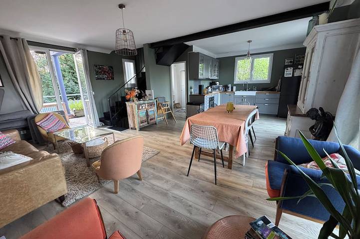 Beach House in Deauville in Benerville-sur-Mer, Lisieux region