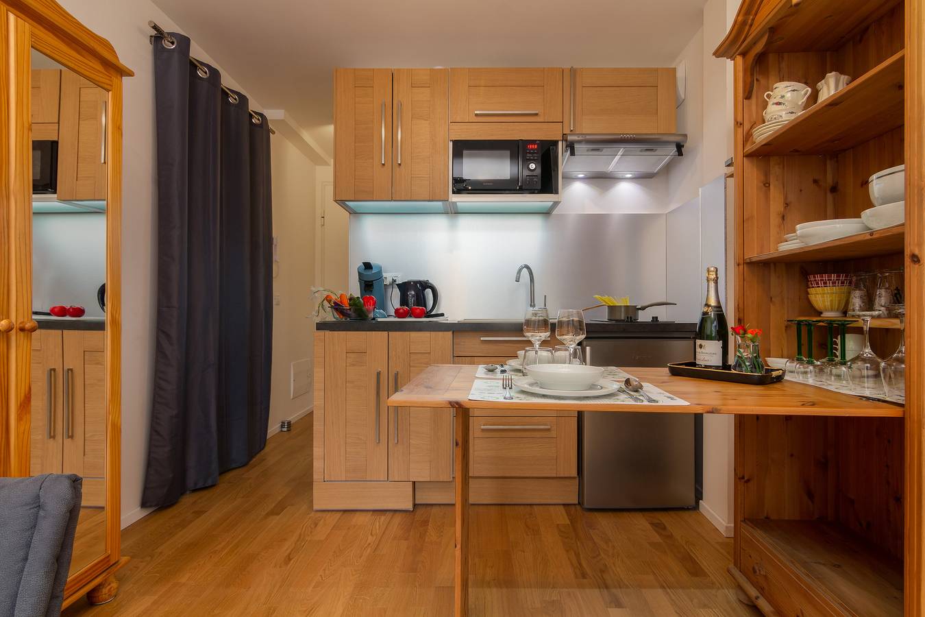 Appartement entier, Apt Paccard305 Central Chamonix Studio, near Brevent lift for 2 in Brevent-Flegere, Chamonix-Mont-Blanc