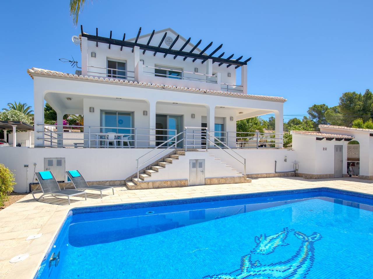 Villa 'Fustera' avec piscine privée, Wi-Fi et climatisation in La Fustera, Benissa