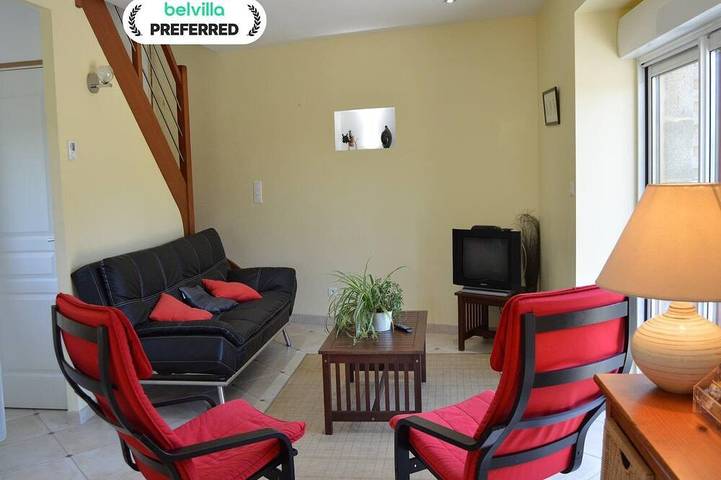 Gîte pour 6 personnes, avec jardin, animaux acceptés