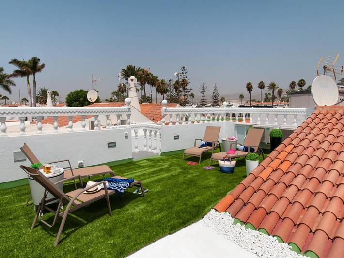 Finca für 5 Personen, mit Terrasse und Pool sowie Garten in Maspalomas - 2