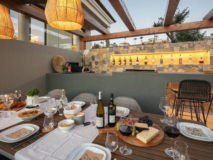 Villa pour 10 personnes, avec terrasse et piscine ainsi que jardin et sauna à Ferragudo - 4