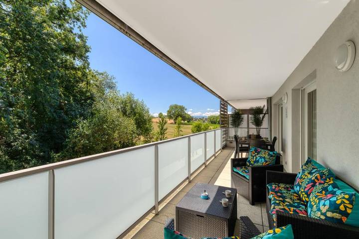 Appartement de vacances pour 4 personnes, avec vue et terrasse