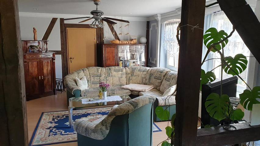 Ferienwohnung für 4 Personen, mit Garten und Ausblick in Vogelsang-Warsin - 2