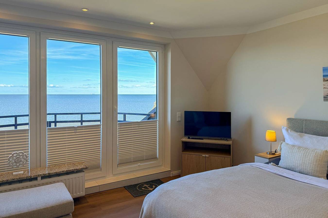 Ganze Wohnung, Ferienwohnung 35 mit Panorama-Meerblick, Residenz Meeresbrandung Duhnen in Duhnen, Cuxhaven