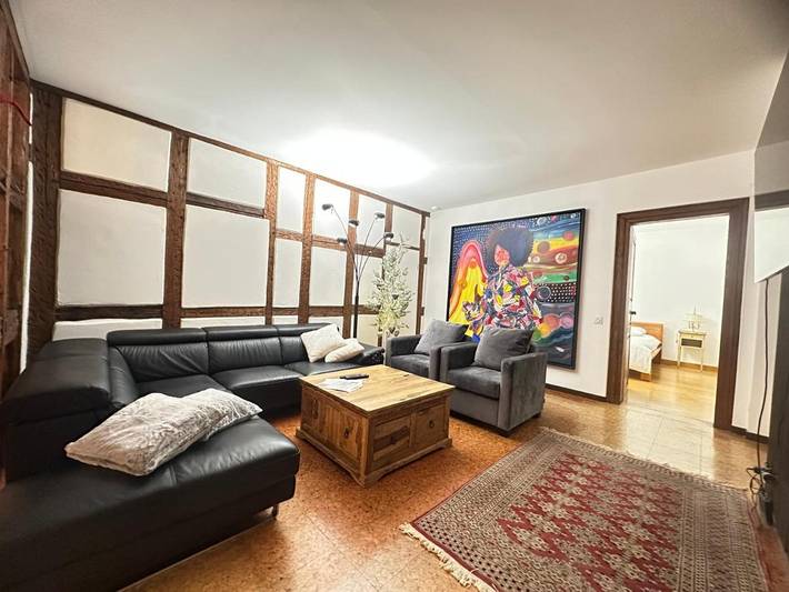 Appartement de vacances pour 10 personnes, avec vue et jardin