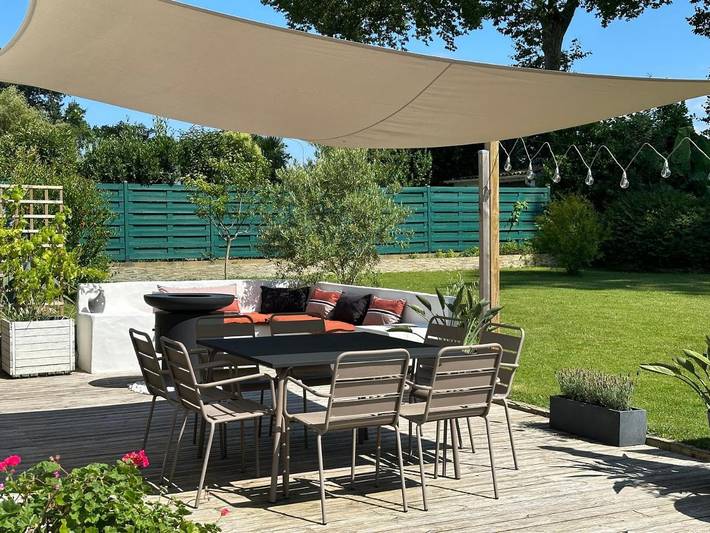 Chambre d’hôte pour 4 personnes, avec Terrasse et Jardin