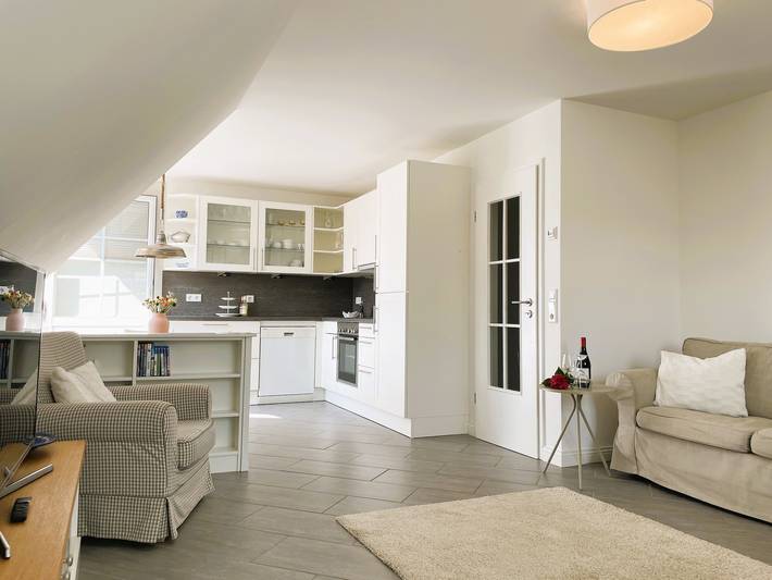 Ferienwohnung für 2 Personen, mit Balkon und Sauna sowie Garten, kinderfreundlich - 1