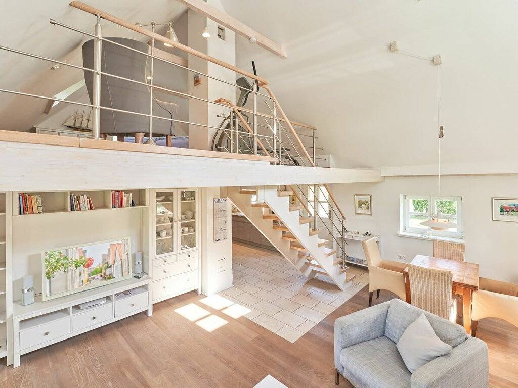 Reetgedecktes Ferienhaus Haubarg-Kieker in Simonsberg, Halbinsel Eiderstedt