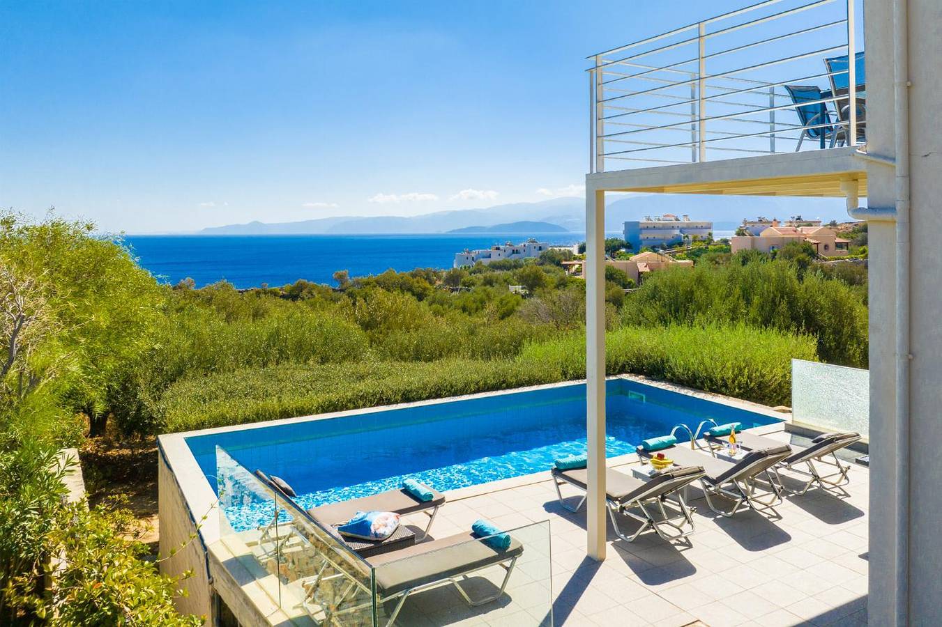 Villa Panorama in Elunda, Lasithi