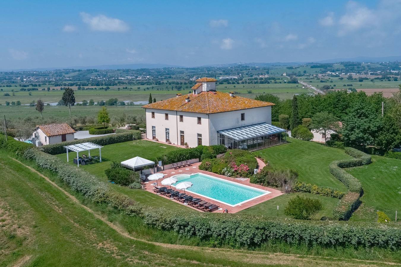 Villa Dei Michelangioli a Brolio in Fattoria, Castiglion Fiorentino