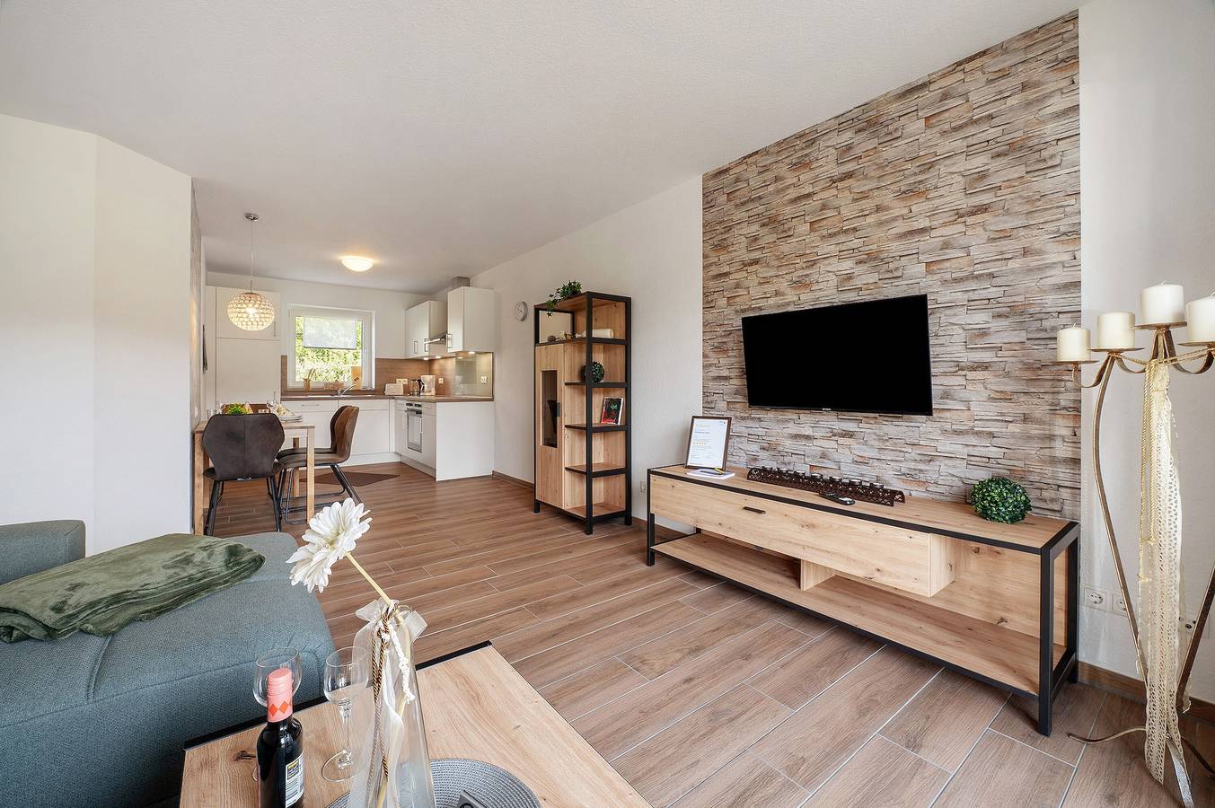 Ganze Wohnung, Ferienwohnung 'Anna 1 Eg' mit Privatterrasse und Garten in Lastrup, Oldenburger Münsterland