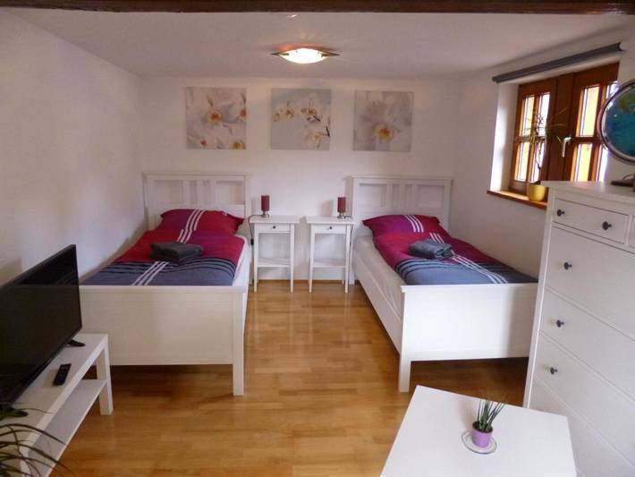 Ferienwohnung für 2 Personen, mit Terrasse und Ausblick in Bad Schwalbach