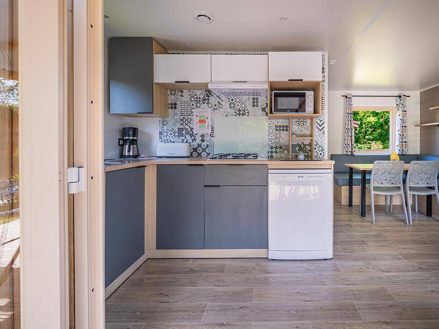 Camping Le Paradis - Mobilheim 4 personen - Margaux 2Ch in Saint-Laurent-Médoc, Regionaler Naturpark Médoc