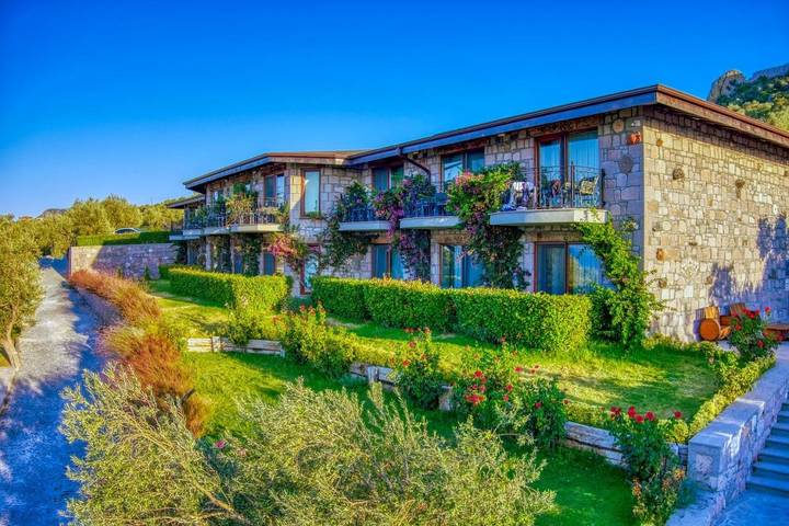 Hotel für 2 Personen, mit Balkon und Terrasse sowie Garten und Ausblick