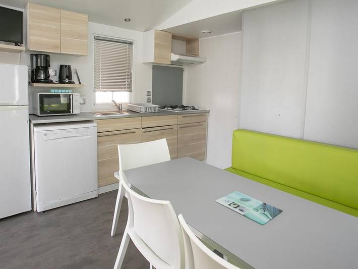 Camping du Lac - Mobilheim 6 personen - Cottage 3 Zimmer in Foix, Ariège