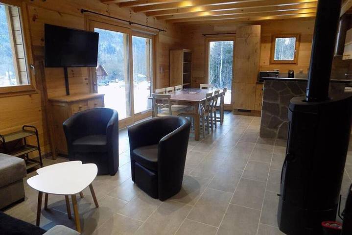 Chalet pour 12 personnes, avec terrasse et jardin, animaux acceptés dans les Vosges - 2