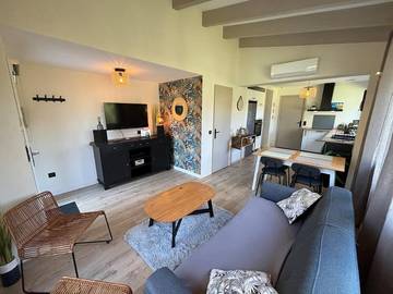 Gîte pour 4 personnes, avec jardin à Casalabriva