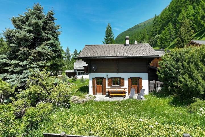 Chalet für 6 Personen, mit Balkon in Zinal
