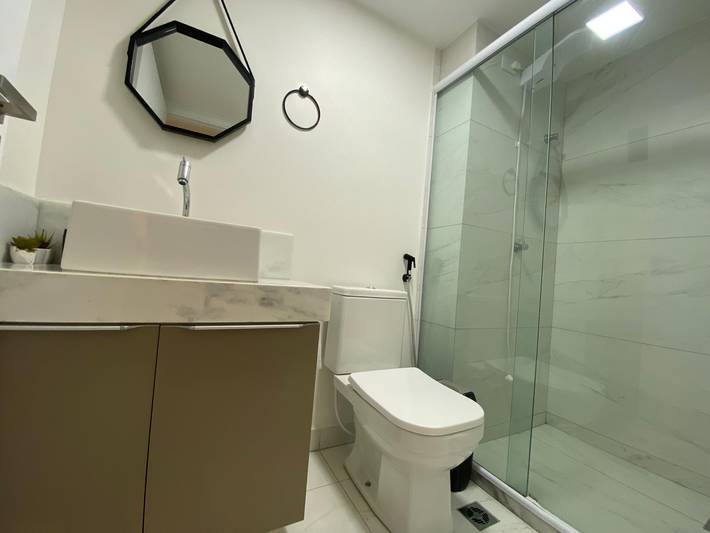 Apartamento entero, Apartamento de vacaciones para 3 personas con terraza in Cabo Branco, João Pessoa