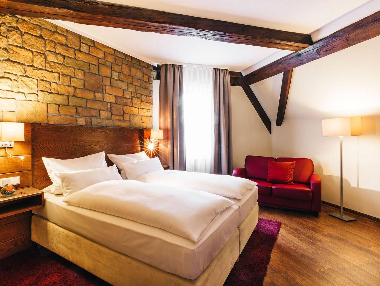 Amtshaus - Hotel - Einzelzimmer Boudoir  (Economy) in Freinsheim, Pfälzer Rheinebene