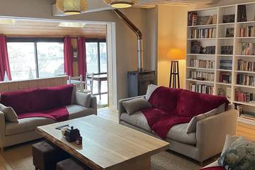 Maison de campagne pour 10 personnes, avec terrasse ainsi que sauna et jardin à Cadéac