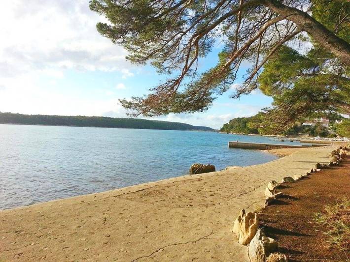 Ganze Wohnung, Apartman s terasom in Palit (Kvarner Bucht), Rab