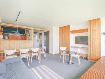 Gîte pour 8 personnes, avec terrasse dans Arc 1600