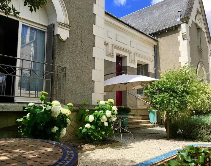 Chambre d’hôte pour 2 personnes, avec terrasse et jardin à Chinon - 2