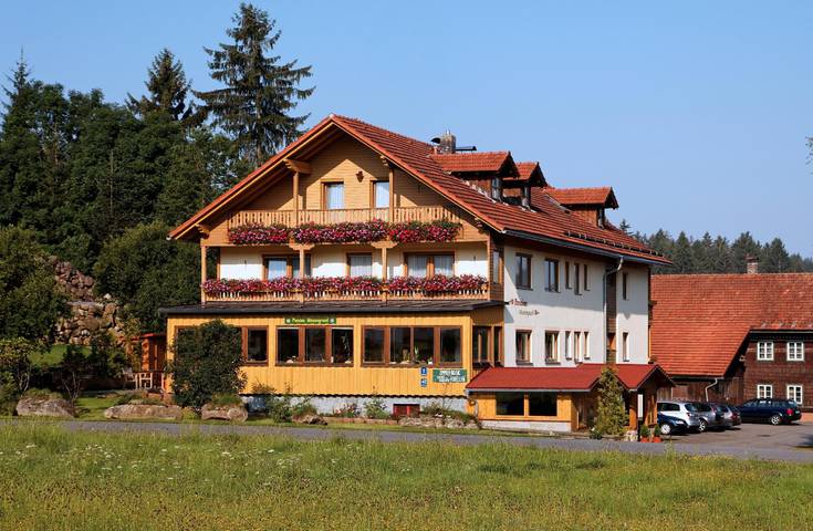 Pension, mit Garten