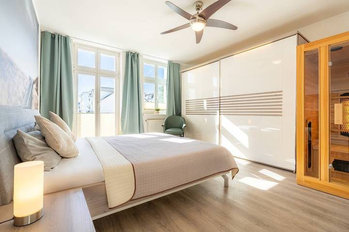 Villa für 4 Personen, mit Balkon und Sauna in Ahlbeck - 4