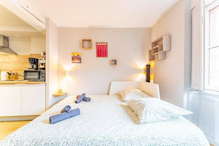 Gîte pour 2 personnes, avec vue, animaux acceptés dans Office De Tourisme De Toulouse