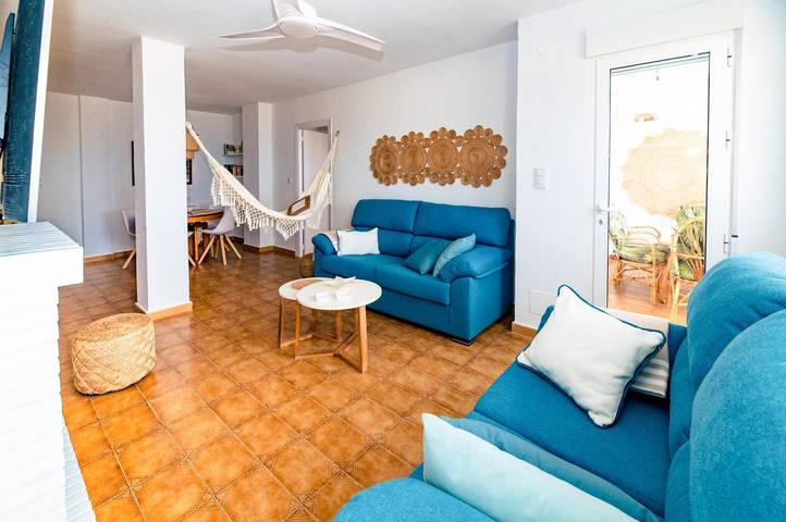 Appartement entier, The Beach (Villa Mar) - Fantastic beach front apartment - Free WiFi in Playa de Bolnuevo (Mazarrón), Mazarrón