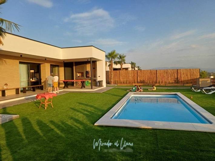 Casa de huéspedes para 7 personas, con terraza y jardín en Pozo Alcón