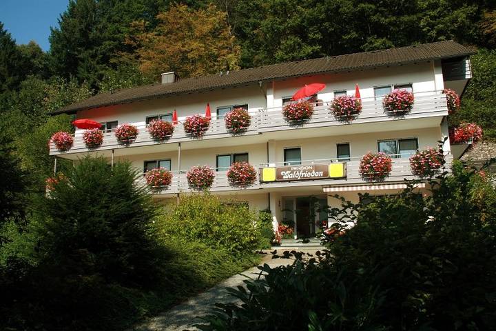 Pension für 2 Personen, mit Balkon/Terrasse und Terrasse in Oberharmersbach