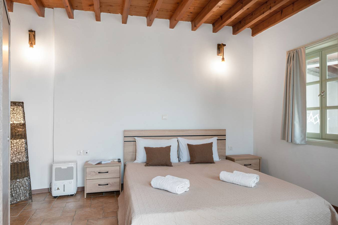 Room 'Double  Sea View  No 5' with Sea View, Wi-Fi and Air Conditioning in Skala (Patmos), Dodekanesane