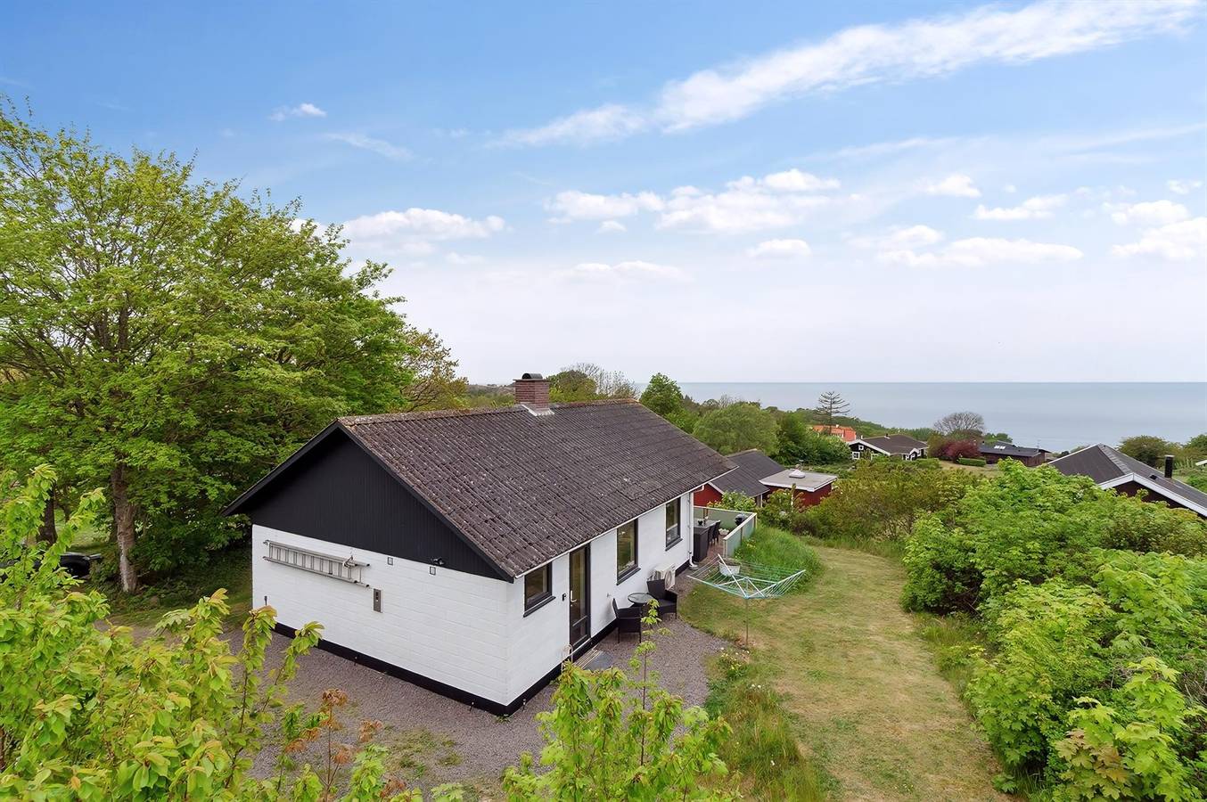 Pet friendly home in Hasle with outdoor swimming pool in Hasle, Bornholm