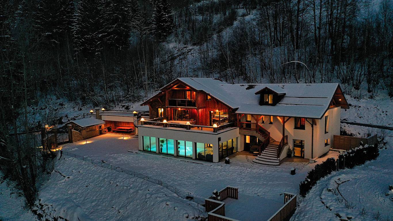 Le Lodge : chalet d'exception avec piscine privée in Ventron, Parc naturel régional des Ballons des Vosges