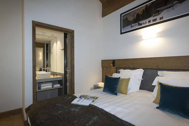 Chalet pour 10 personnes, avec balcon et jacuzzi ainsi que piscine et sauna, animaux acceptés à Les Contamines-Montjoie - 2