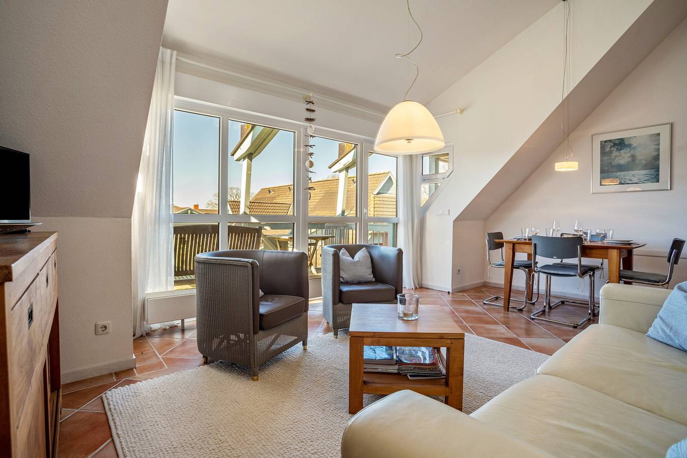 Entire apartment, Seeblick Apartment with Shared Garden and Wi-Fi in Seedorf (Sellin), Sellin